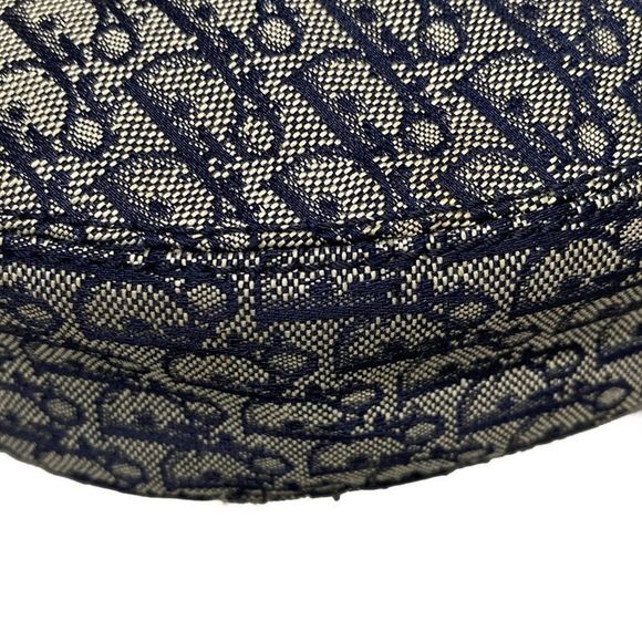 Dior/christian Dior Shoulder Bag Street Chictrotter Navy And Ivory And Brown - Picture 9 of 16